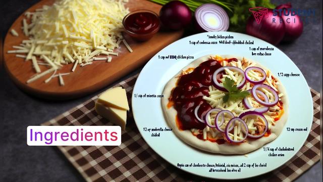 Smoky BBQ Chicken Pizza