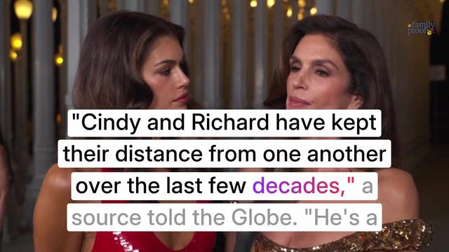 Cindy Crawford and Richard Gere Are Talking Again 30 Years After Divorce