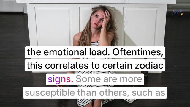 5 Zodiac Signs Who Secretly Take On Everyone’s Emotional Baggage at Home