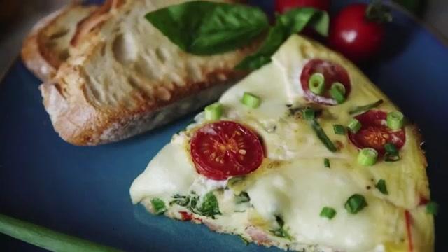 Ham and Cheese Frittata