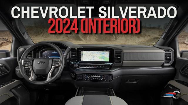 Chevrolet Silverado 2024: interior cómodo y tecnológico