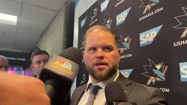 Warsofsky Talks Sharks' Win, Dickinson, Reaves's Injury