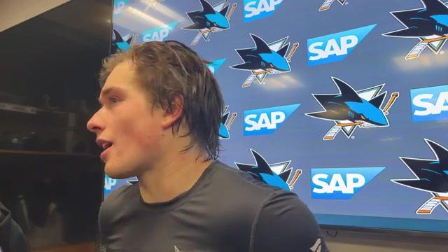 Celebrini Talks Askarov's 