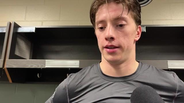Graf on Team's Motivational Rap Song, His OT Goal | Sharks @ Wild Post-Game (11.11.25)