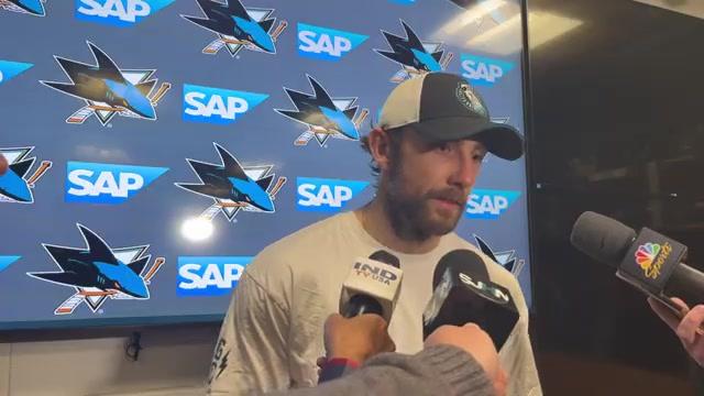 Goodrow on Team's Unforced Errors, Improved Penalty Kill | Sharks vs. Senators Post-Game (11.22.25)