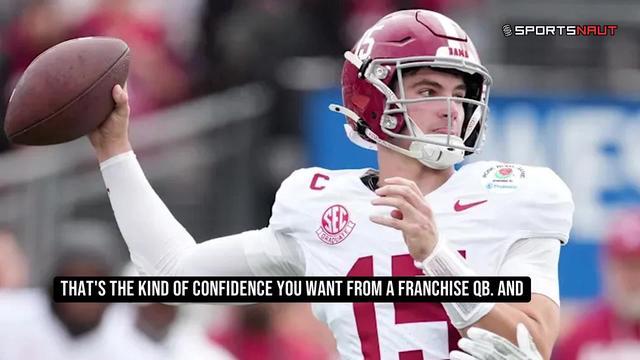 Ty Simpson to NFL Teams Ahead of Draft:  'I Make Teammates Better' 