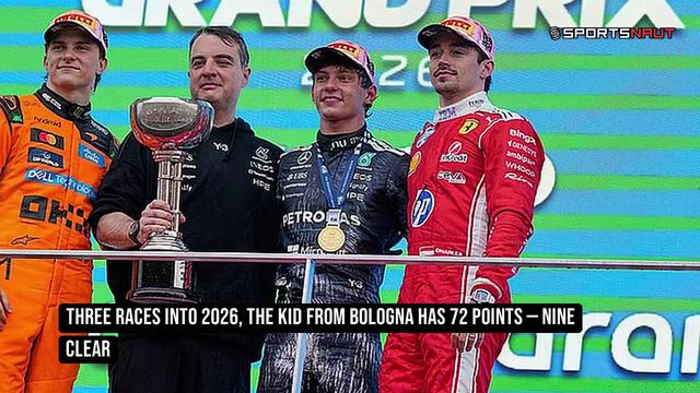 Kimi Antonelli Is 19 and Leading the F1 Championship. Here's How