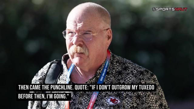 Andy Reid CONFIRMS Kelce-Swift Wedding Invite With Classic One-Liner