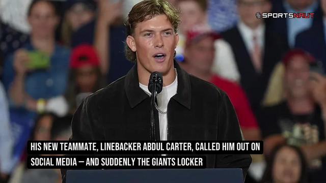 Jerome Bettis Sends Message to Giants' Jaxson Dart and Abdul Carter After Trump Rally Drama