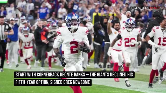 4 New York Giants With the Most to Gain at 2026 Training Camp