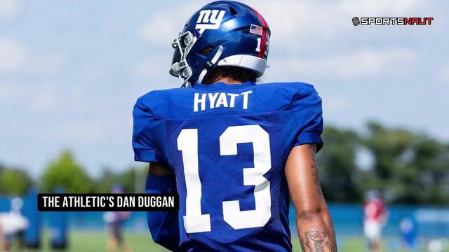 New York Giants Likely to Move On From Wide Receiver Jalin Hyatt, Report Says