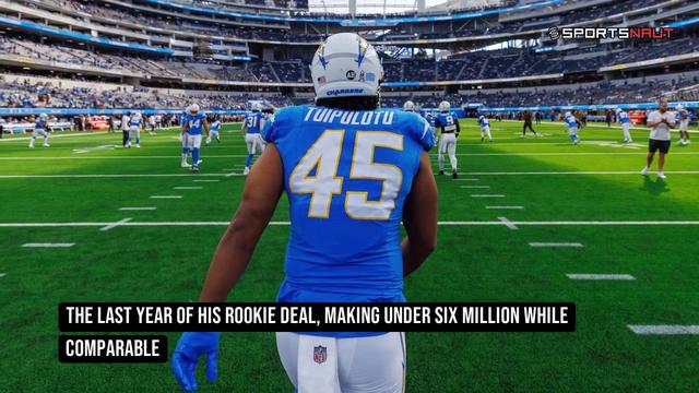 Chargers Star Tuli Tuipulotu Won't Rule Out Holdout as Contract Standoff Heats Up