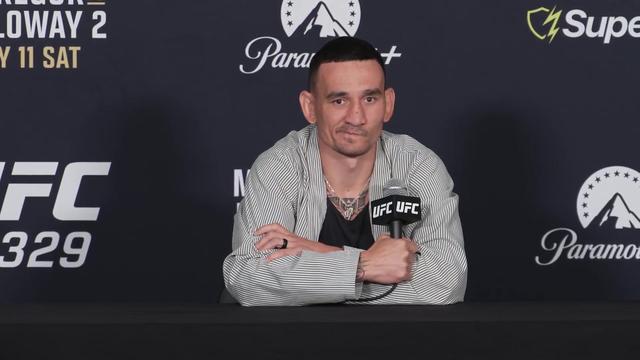 Max Holloway UFC 329 Media Q&A