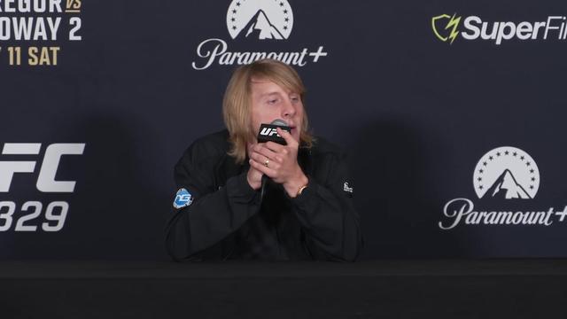 Paddy Pimblett UFC 329 Media Day Q&A