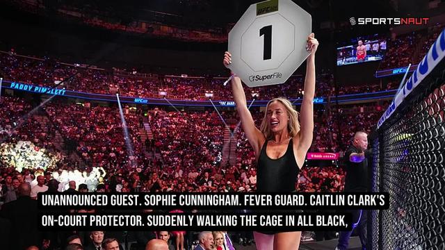 Sophie Cunningham Turns UFC 329 Into Her Own Show With Surprise Ring Girl Cameo