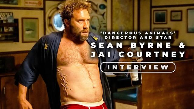 'Dangerous Animals' Director Sean Byrne and Star Jai Courtney Talk Their Shark Serial Killer Film