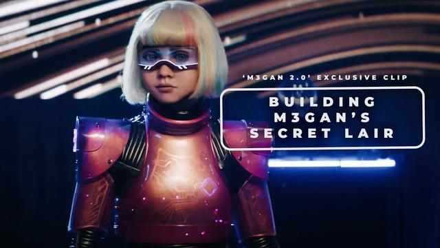 M3GAN 2.0 Exclusive BTS Clip: Building M3GAN's Secret Lair
