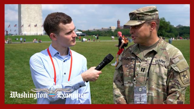 Hearing from current and retired servies members at the Army's 250th birthday