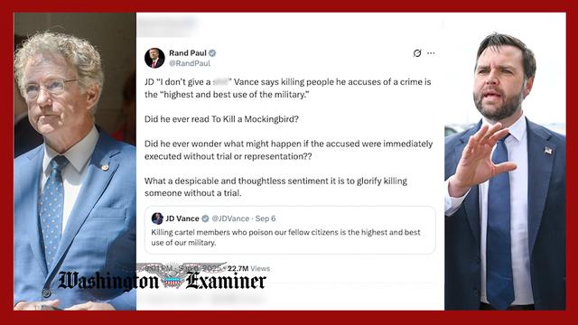 Yeas & Nays: Rand Paul was right to criticize JD Vance over Venezuelan strikes