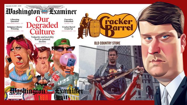 Inside Scoop: Degraded American culture, flag burning, Cracker Barrel lessons