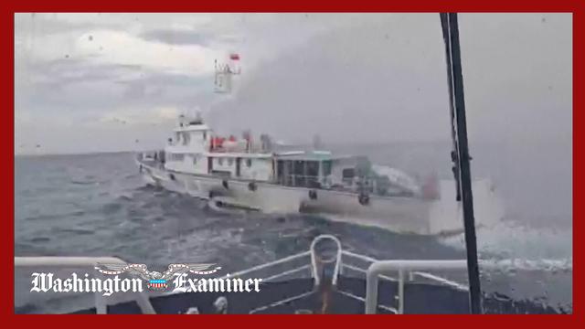 China fires water cannon on Philippine ship near disputed Scarborough Shoal