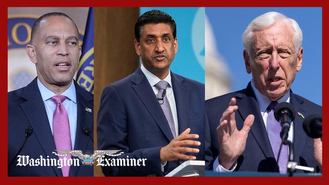 Washington Examiner asks Rep. Jeffries about Khanna's call for Hoyer to retire