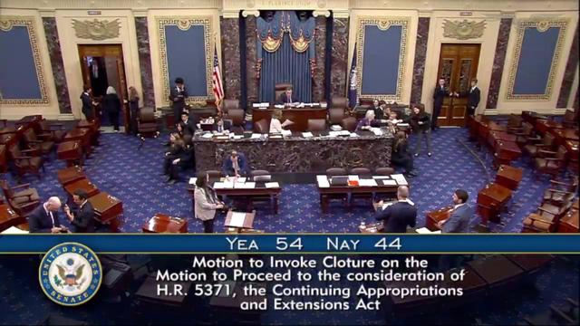 senate fails