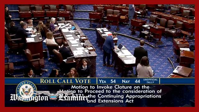 Third Senate vote fails sending members into weekend without shutdown deal