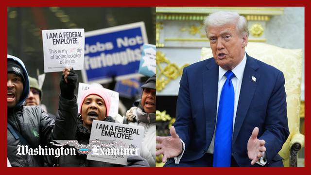 Trump defends furlough stance, says some workers “don’t deserve” back pay