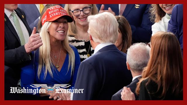 Trump waves off criticism from Marjorie Taylor Greene