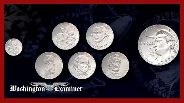 US Mint debuts new coin designs for America’s 250th anniversary