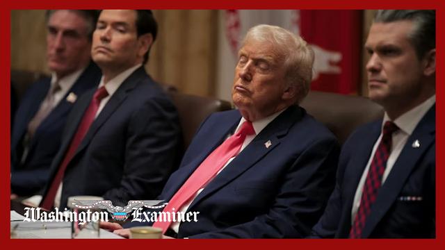 Trump reveals why he closed his eyes during cabinet meeting