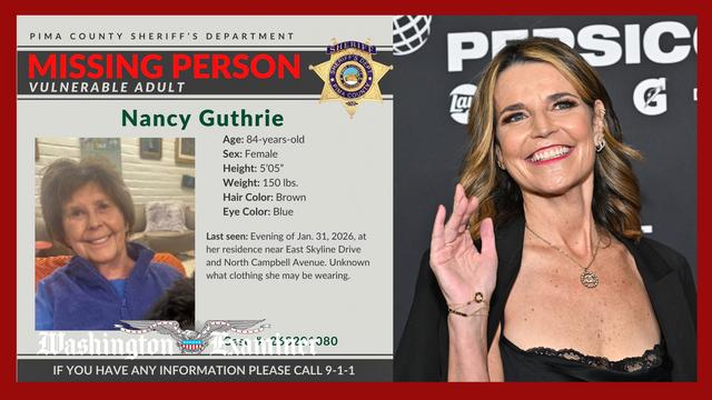 CBP deploying tracking dogs in search for Savannah Guthrie’s mother