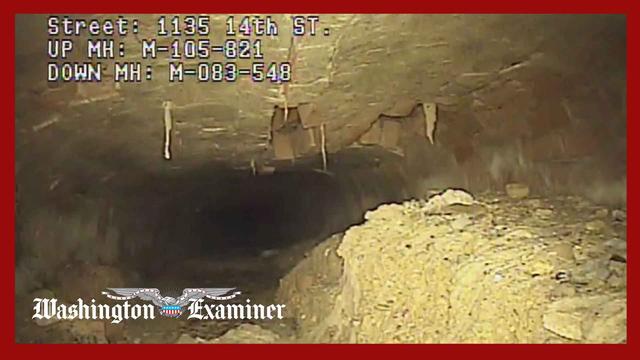 Abandoned sewer line found under DC prompts lane closures over risk of collapse