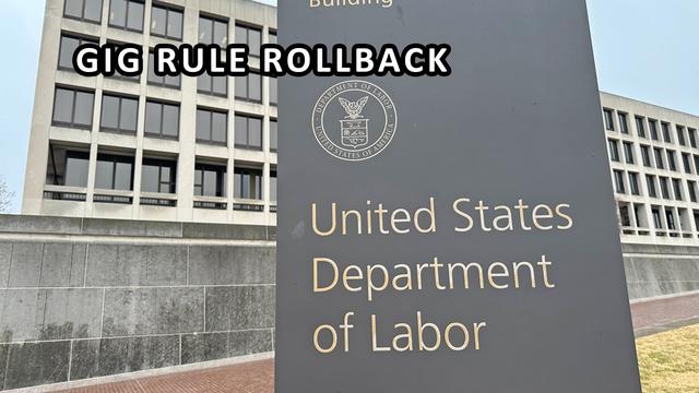 Labor Department announces plan to roll back Biden gig worker rule