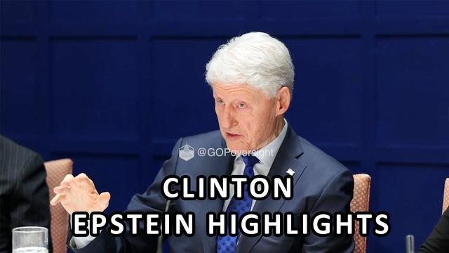 Top 10 Moments Clinton Deposition on Epstein Probe