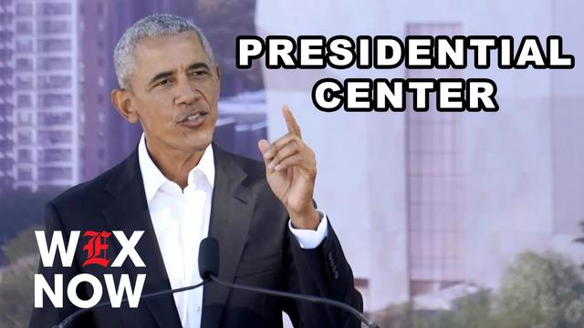 Obama announces presidential center dedication, excludes invitation to Trump