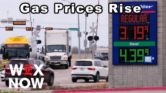 Gas 64 cents higher than a month ago, and no state averages under $3 per gallon