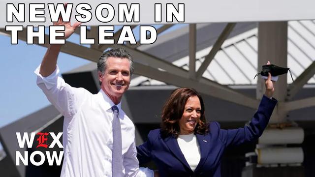 Newsom has twice more support than Harris in poll