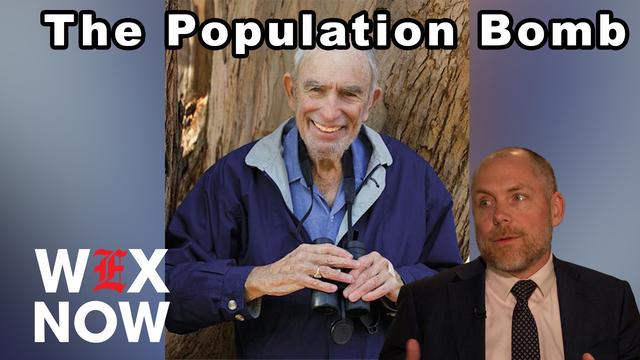 Tim Carney on the late Paul Ehrlich's theory on population decline