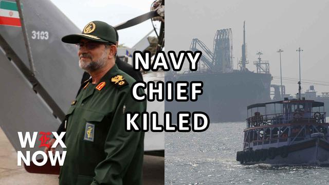 Israel says it killed Iranian navy chief 