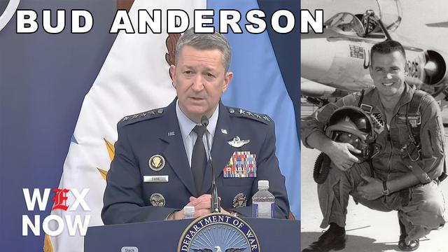 Honoring WWII Veteran, Bud Anderson