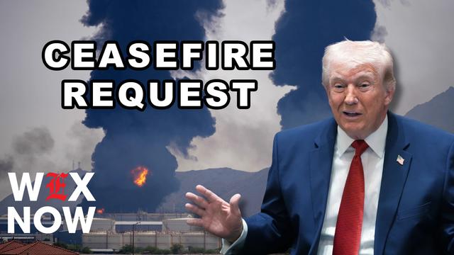 Trump says Iran has requested a ceasefire