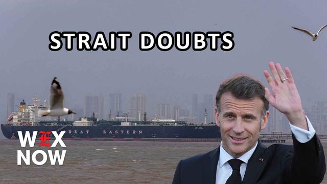 Macron doubts US ability to open Strait of Hormuz by force