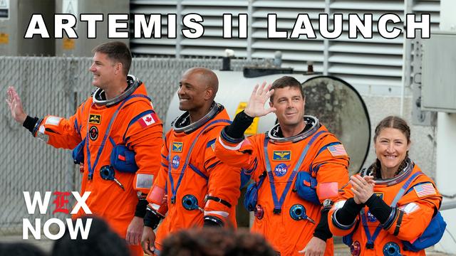 Artemis II lifts off with four astronauts on journey to moon and back