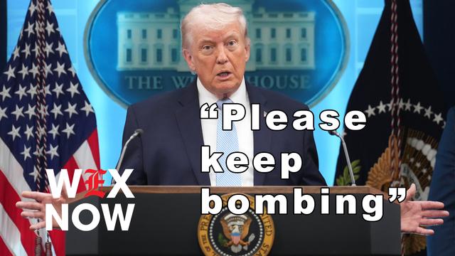 Trump says Iranians beg him to ‘keep bombing’