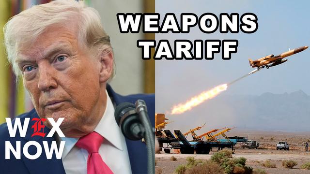 Trump announces 50% tariffs on any country supplying weapons to Iran
