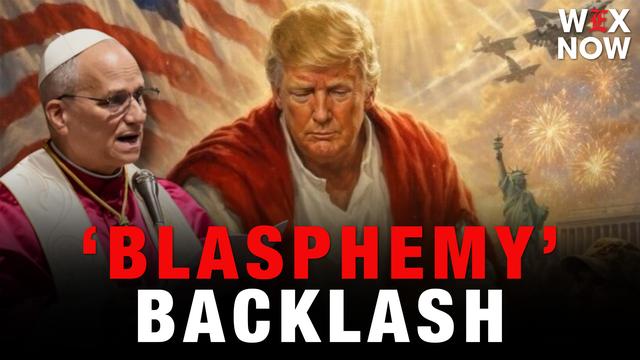 Trump posts image depicting himself as Jesus on Truth Social