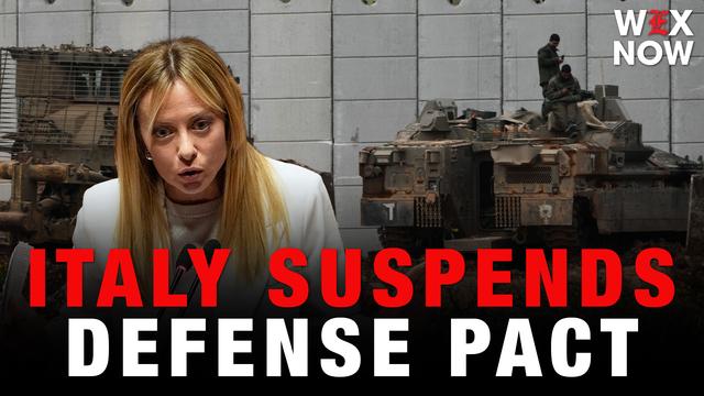 Italy suspends defense pact with Israel over ‘the current situation’