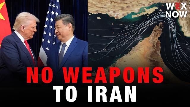 Donald Trump says China agreed not to send weapons to Iran